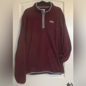 Cinch Red Quarter-Zip Sweater